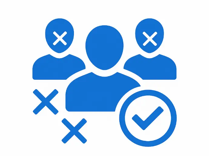 sélection de candidats